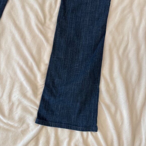 7 For All Mankind “A” Pocket Bootcut Jeans Size 28 Medium Wash - Picture 7 of 13